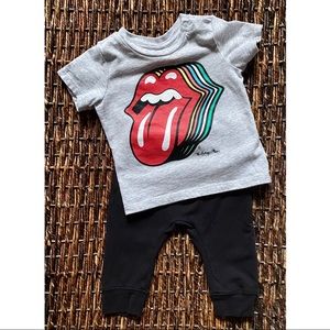 Rolling Stone Baby Outfit 👅🤘🏽